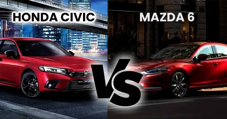 Honda Civic vs. Mazda 6