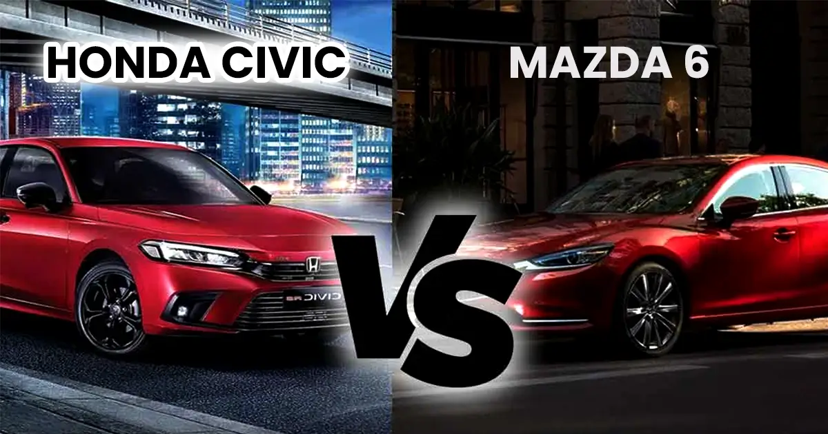 Honda Civic vs. Mazda 6