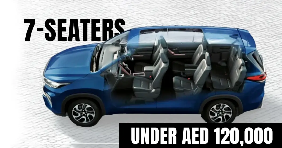 7-Seaters Under AED 120,000 – Best Family SUVs in UAE