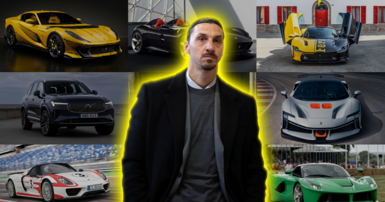 Discover Zlatan Ibrahimovic’s Car Collection: From Ferraris to Lamborghinis and His $4M Luxury Garage