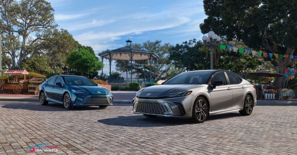 Best Toyota sedans in UAE 2025 including Camry, Corolla, Yaris, and Crown with prices and hybrid options