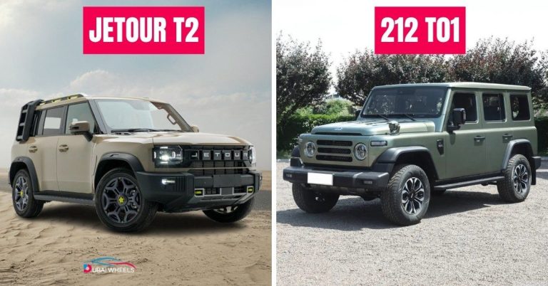 212 T01 vs Jetour T2 UAE – The Real Off-Road Winner