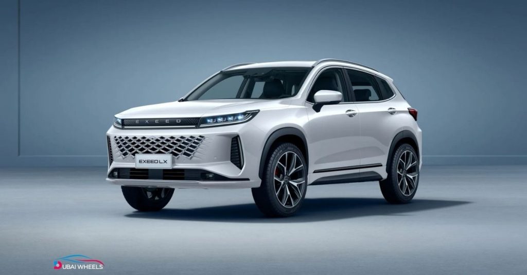 Exeed LX 2025 compact luxury SUV in UAE, designed for city driving with comfort, modern technology, and reasonable price