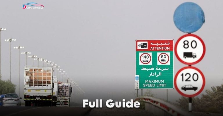 UAE Speed Limits – Fines, Max & Min Limits, Smart Driving