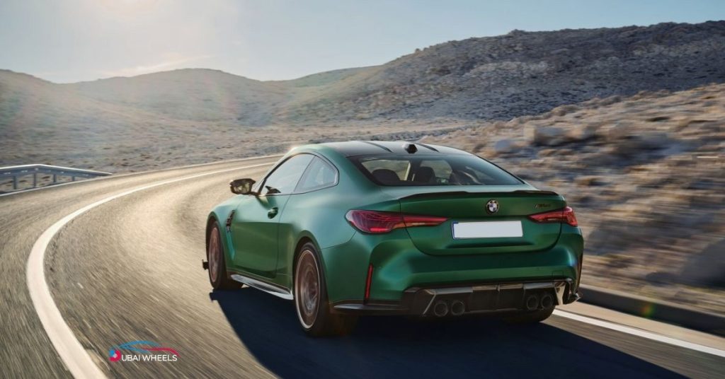 BMW M4 UAE 2025 showcasing adaptive suspension technology for smooth and controlled ride on Dubai and UAE roads
