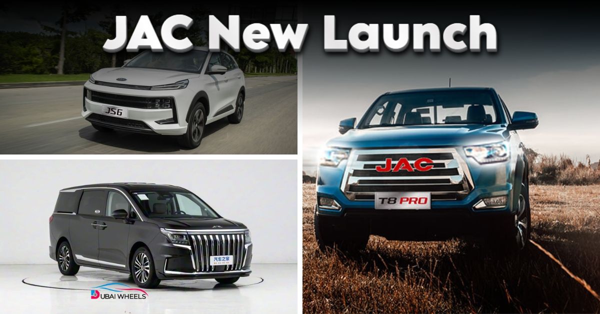 JAC T8 Pro, JS6 Pro and RF8 UAE Launch: Specs, Features & Affordable Family SUVs, Pickups & Hybrid MPVs