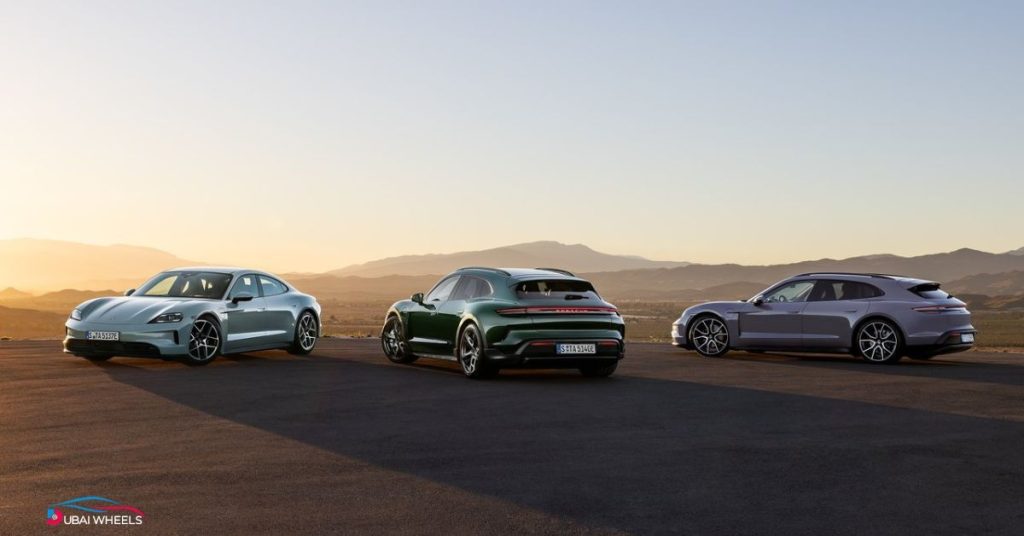 Porsche Taycan 2025 UAE – high-performance luxury electric sports car with AI driving modes, smart regenerative braking, and sporty precision handling
