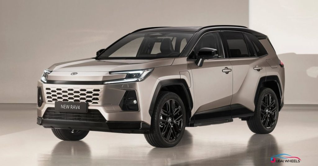 Toyota RAV4 2025 in UAE offering hybrid efficiency, spacious interior, and SUV versatility