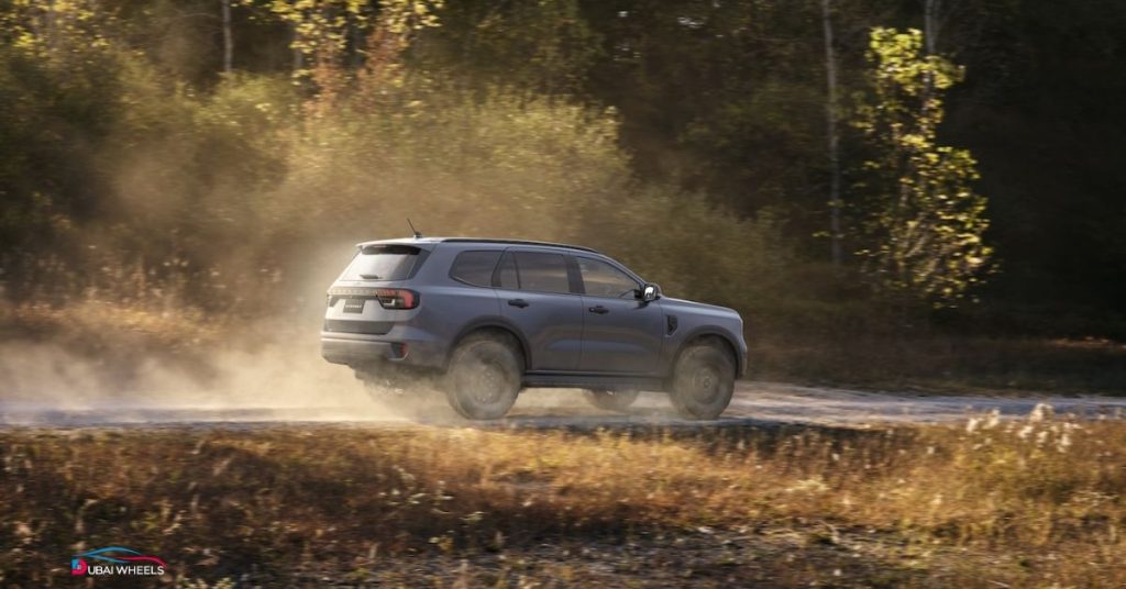 2026 Ford Everest V6 engine specs UAE showcasing powerful performance and desert-ready capability