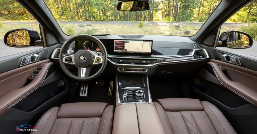 BMW X5 interior comfort and technology in UAE luxury SUV