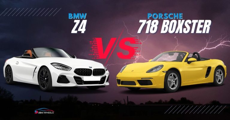 BMW Z4 vs Porsche 718 Boxster UAE 2026: Performance, Specs, Price & Luxury Convertible Comparison