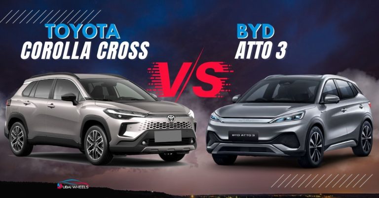 BYD Atto 3 vs Toyota Corolla Cross UAE: Electric vs Hybrid SUV Comparison
