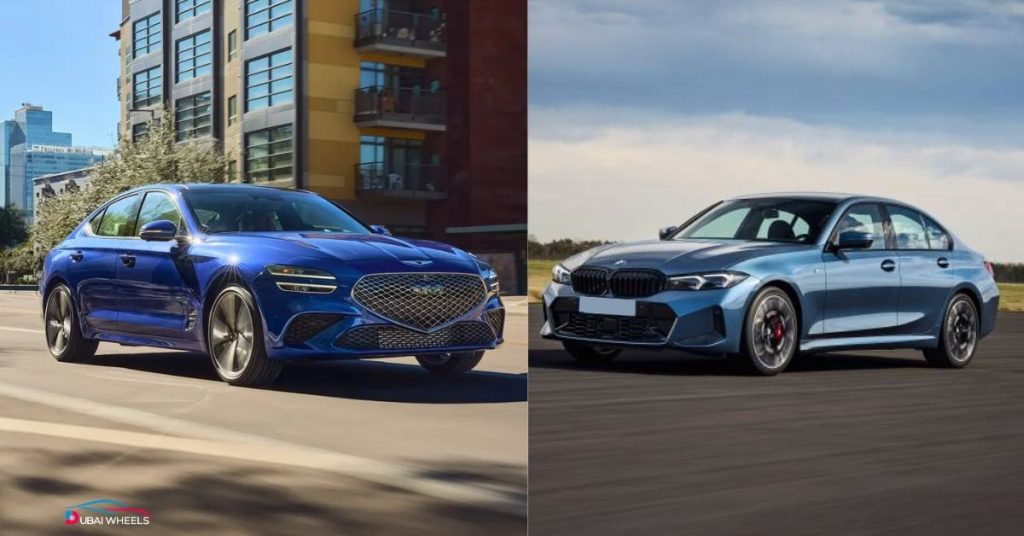 Genesis G70 vs BMW 3 Series fuel economy and efficiency for daily driving in UAE