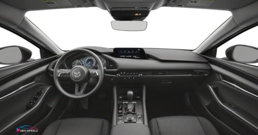 Mazda 3 Sedan interior design and cabin quality in the UAE
