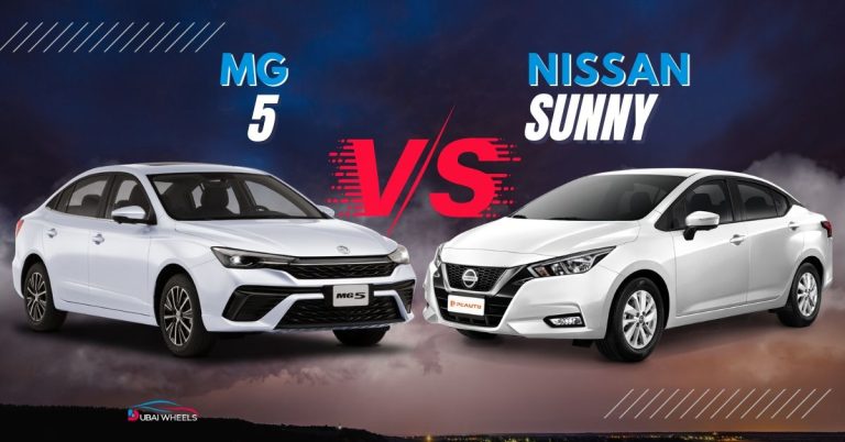 MG 5 vs Nissan Sunny UAE: Price, Specs, Fuel Efficiency & Ownership Comparison