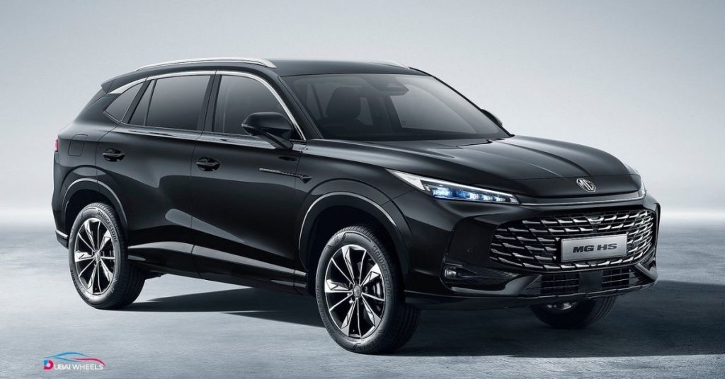 MG HS 2025 exterior design and features in the UAE