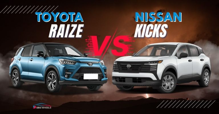 Nissan Kicks vs Toyota Raize UAE (2026): Which Is the Best Budget Compact SUV for City Driving?