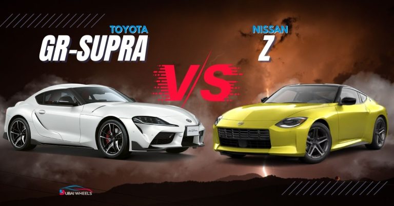 Nissan Z vs Toyota GR Supra UAE (2026): Specs, Performance, Price & Which Sports Car Is Better?