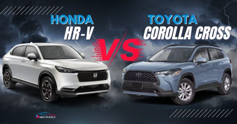 Toyota Corolla Cross vs Honda HR-V UAE: Price, Specs, Fuel Economy & Real-World Performance
