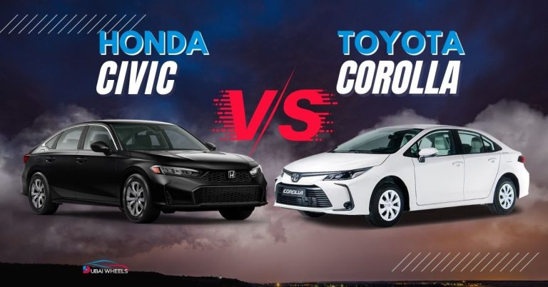 Toyota Corolla vs Honda Civic UAE 2026: Which Sedan is Best for UAE Roads?