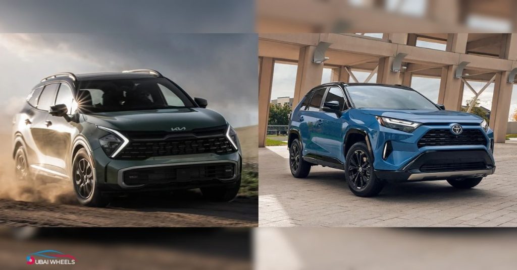 Toyota RAV4 vs Kia Sportage UAE reliability comparison for daily city and highway driving