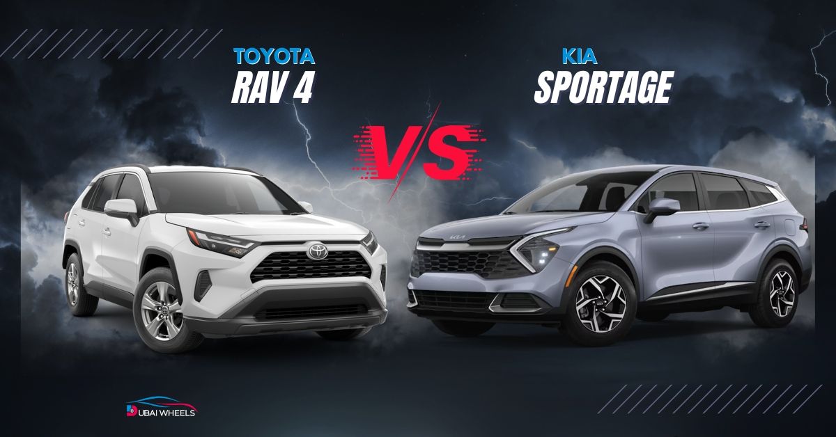 Toyota RAV4 vs Kia Sportage UAE (2026): Price, Specs, Fuel Efficiency & Best Compact SUV Comparison