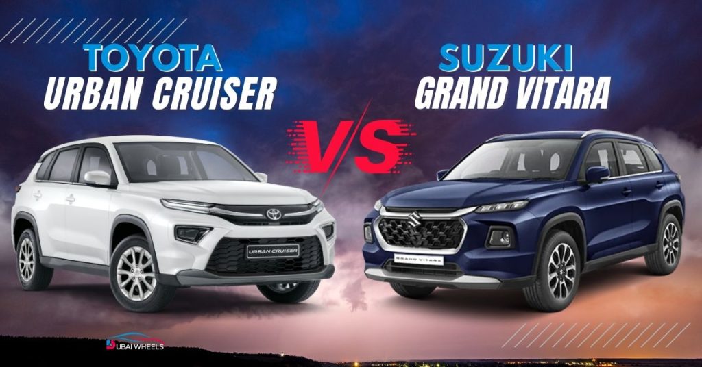 Toyota Urban Cruiser vs Suzuki Grand Vitara UAE: Which Is the Best Compact SUV for UAE Roads?