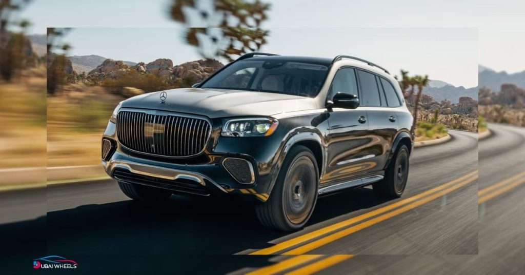 BMW X7 vs Mercedes-Benz GLS UAE comparison highlighting Mercedes-Benz GLS performance on UAE highways