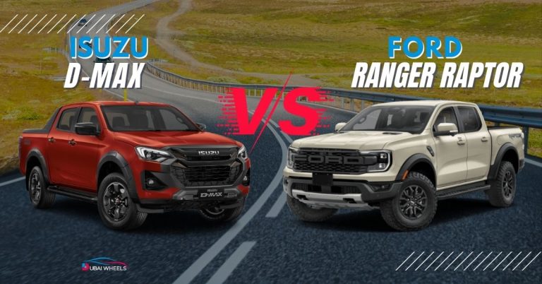 Best Pickup for UAE Roads? Ford Ranger Raptor vs Isuzu D-Max Explained