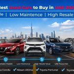 Best Used Cars to Buy in UAE 2026: Reliable Models with Low Maintenance and High Resale Value