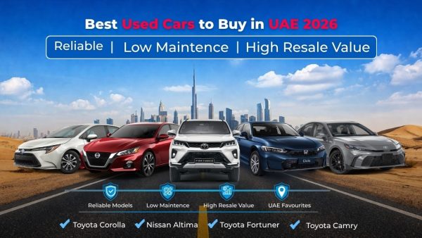 Best Used Cars to Buy in UAE 2026: Reliable Models with Low Maintenance and High Resale Value