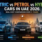 Electric vs Petrol vs Hybrid Cars in UAE 2026: Real Cost Comparison Over 5 Years