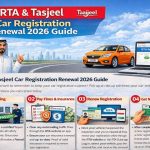 RTA and Tasjeel Car registration Renewal 2026 Guide