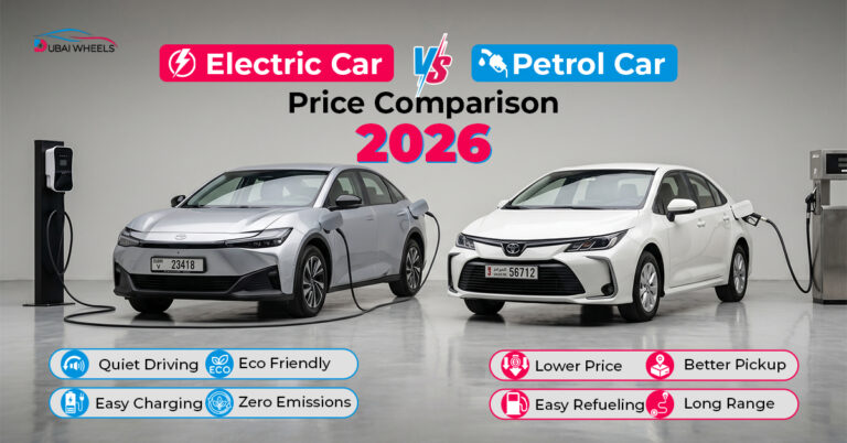 Electric Car vs Petrol Car Cost UAE: 2026 Price Comparison